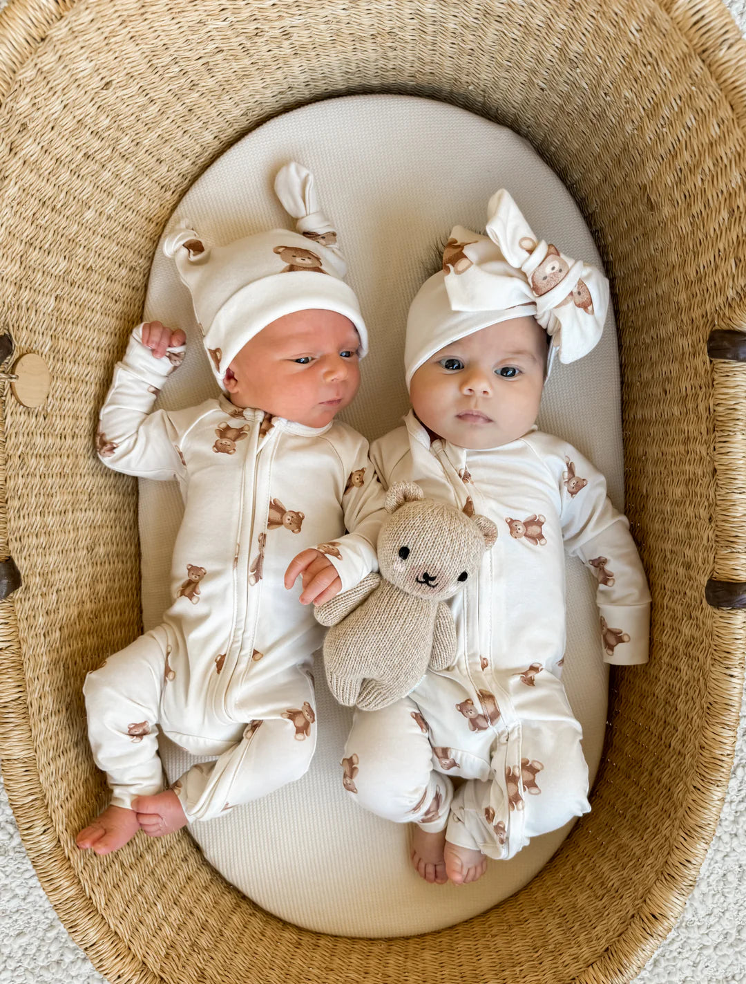 Zip Romper - Teddies