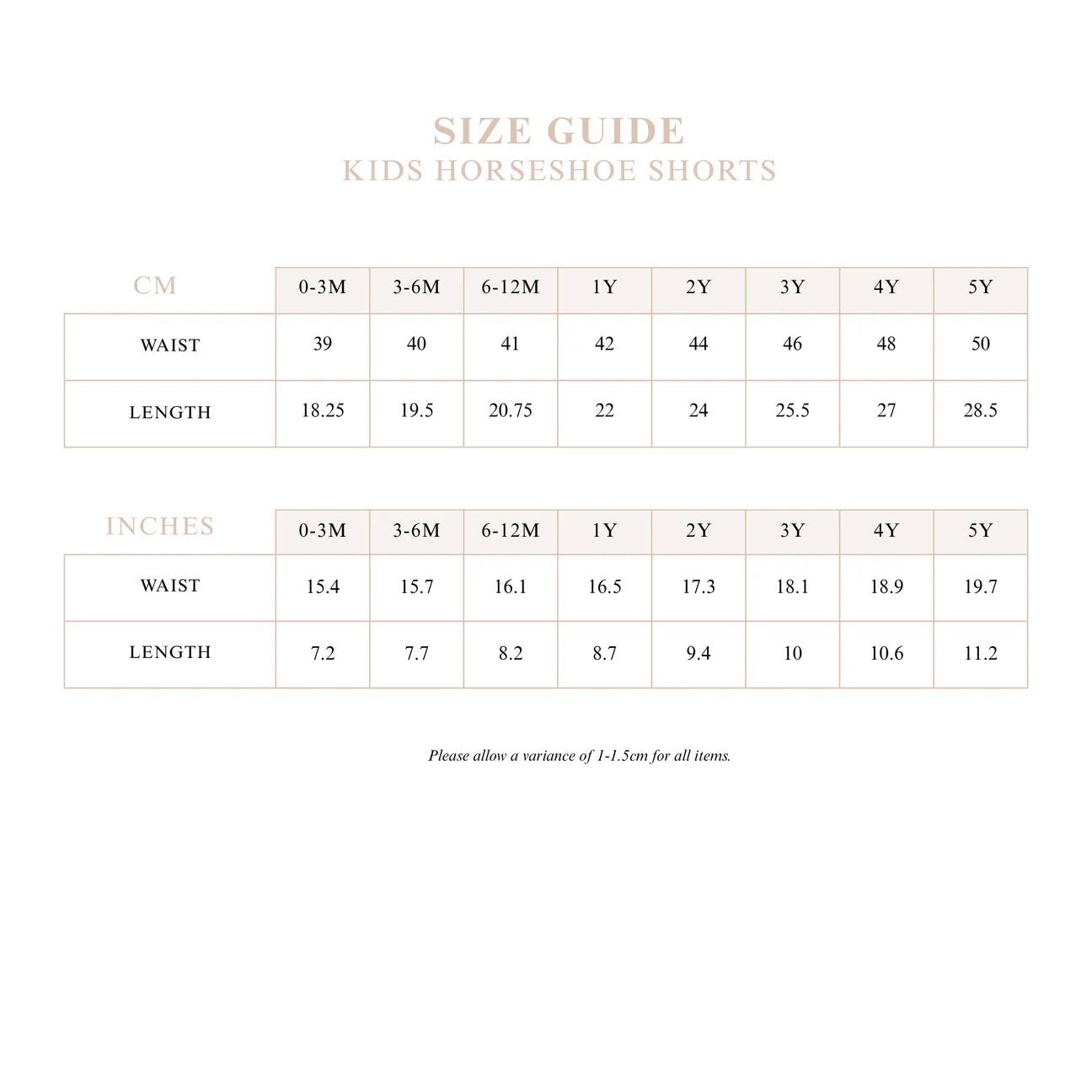 Horseshoe Denim Shorts