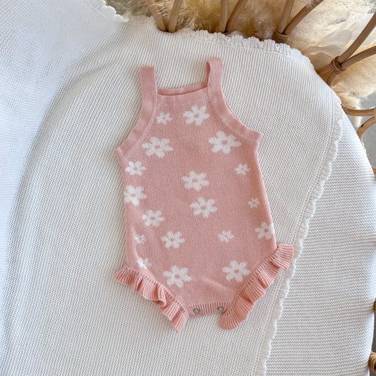 Posy Knit Playsuit