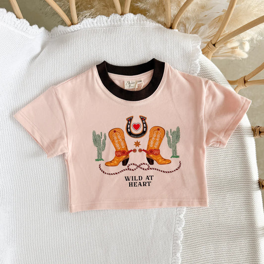 Kid's 'Wild at Heart' Slouch Tee